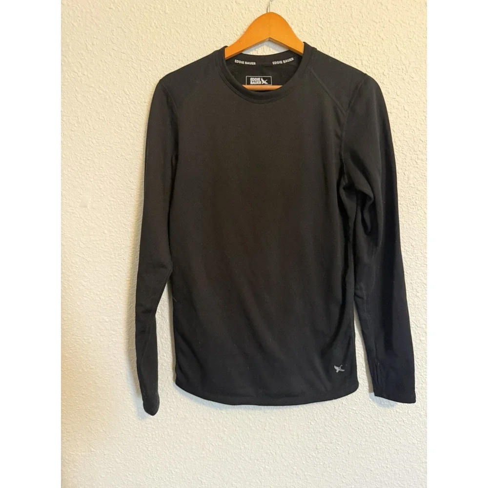 Eddie Bauer Trek Fleece Heavyweight Base Layer Top-Long Sleeve Men small